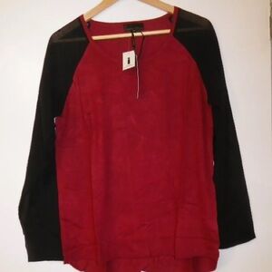 Jeans by buffalo red sweater size medium